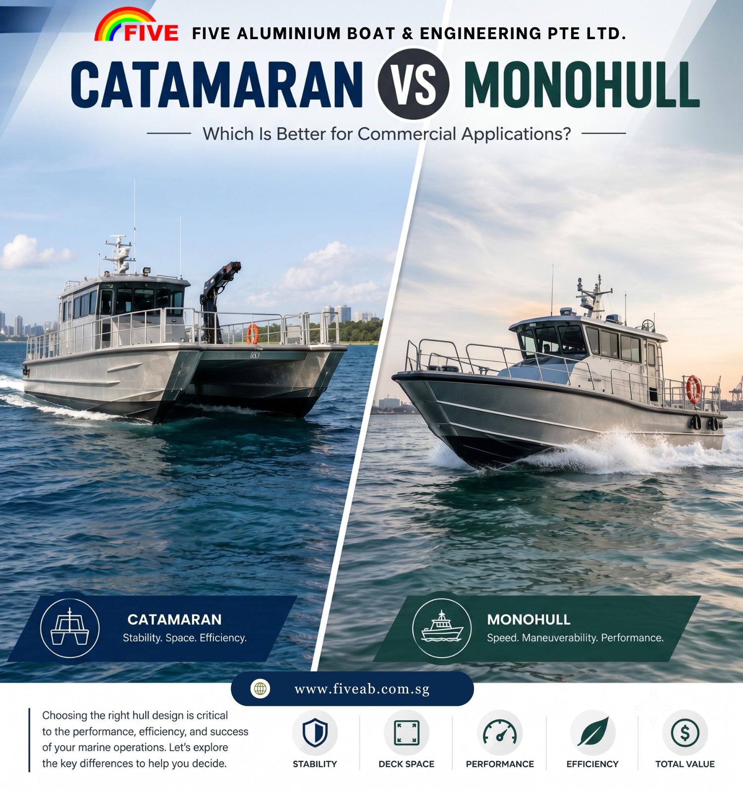 Catamaran vs Monohull